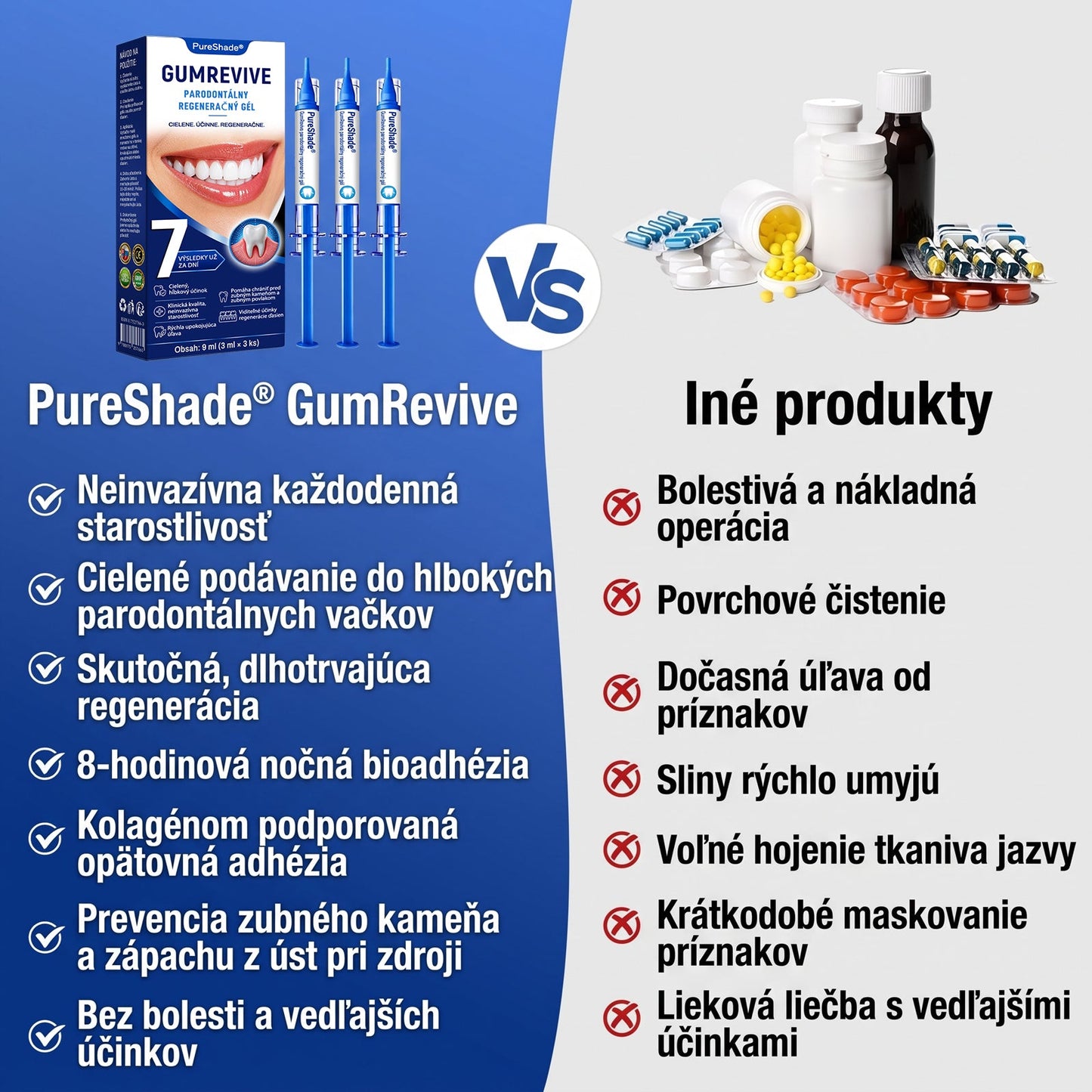 Prelomové klinické riešenie na regeneráciu ústnej dutiny 👨‍⚕️🦷 PureShade® GumRevive regeneračný gél na parodont🎁