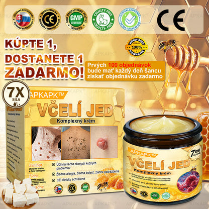 Odporúčané Univerzitnou nemocnicou Bratislava · Vyrobené na Slovensku✨✨ 𝖠𝖯𝖪𝖠𝖯𝖪® regeneračný krém na pokožku s včelím jedom