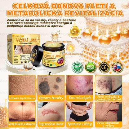 Odporúčané Univerzitnou nemocnicou Bratislava · Vyrobené na Slovensku✨✨ 𝖠𝖯𝖪𝖠𝖯𝖪® regeneračný krém na pokožku s včelím jedom