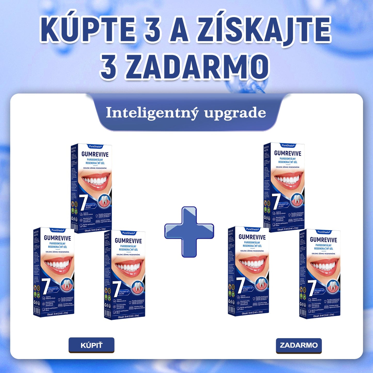 Prelomové klinické riešenie na regeneráciu ústnej dutiny 👨‍⚕️🦷 PureShade® GumRevive regeneračný gél na parodont🎁