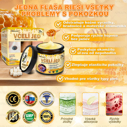 𝖠𝖯𝖪𝖠𝖯𝖪® 🐝🐝 Krém s včelím jedem na obnovu pokožky 🐝 pomáha pri riešení kožných problémov, ako sú: vrásky, jazvy, pigmentové škvrny, strie, akné, psoriáza, ekzém, kožné lézie, podráždenia, zápaly a ďalšie kožné problémy.